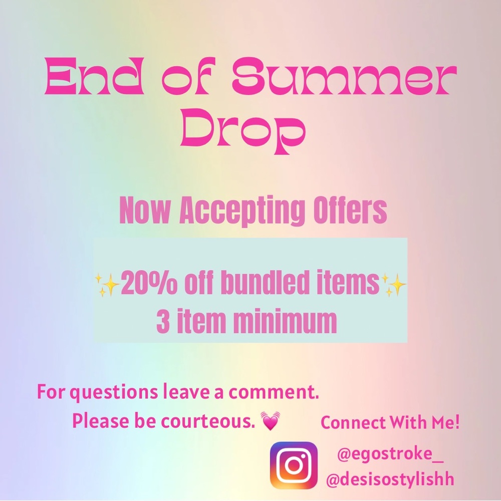 Summer Drop!